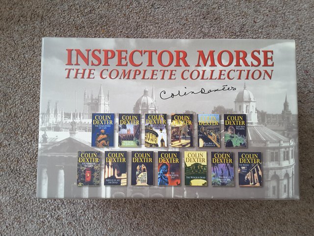 Preview of the first image of Inspector Morse The Complete Collection by Colin Dexter.
