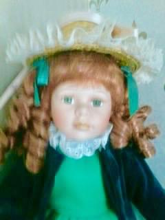 Preview of the first image of IRISH heritage standing doll....