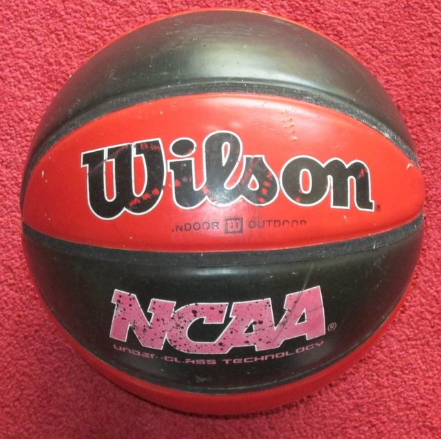 Preview of the first image of 'WILSON' BASKET BALL, NCAA INDOOR OR OUTDOOR.