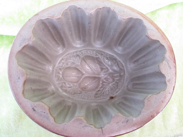 Preview of the first image of Antique stone oval mould.