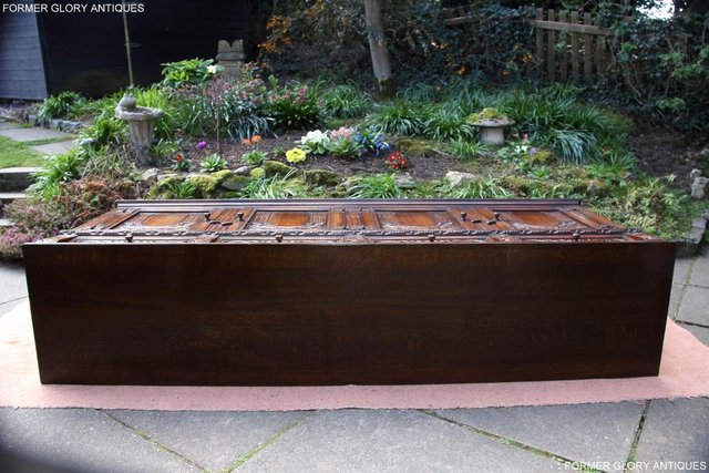 Image 6 of A TITCHMARSH AND GOODWIN CARVED OAK DRESSER BASE SIDEBOARD