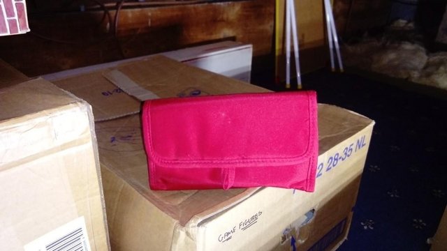 Image 3 of Make up bag (red New never used)