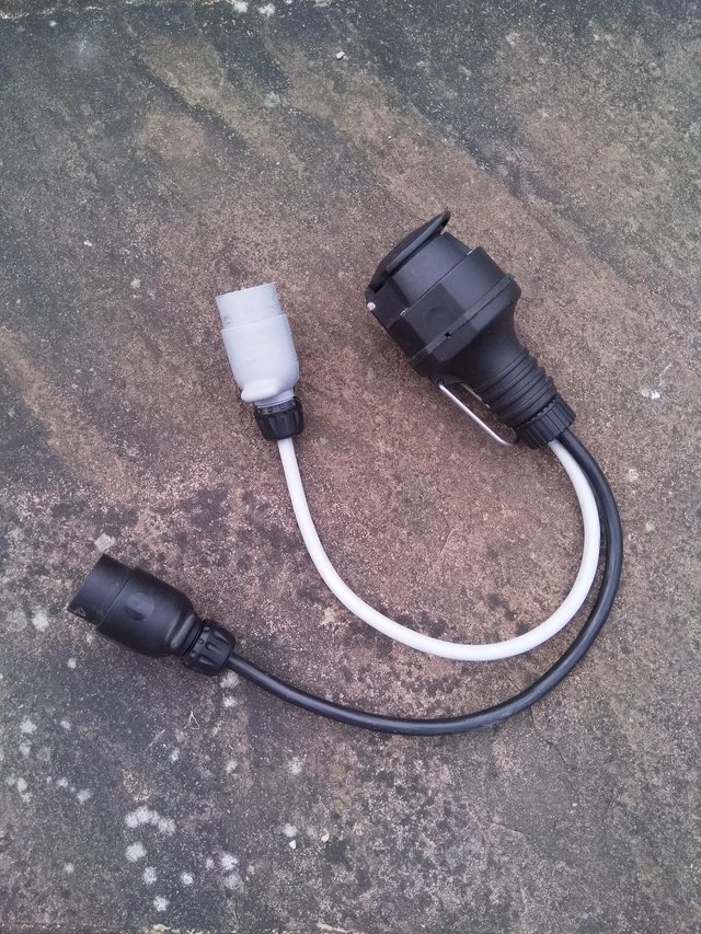Preview of the first image of 13 Pin Euro Vehicle Towing Plug for Trailer / Caravan.