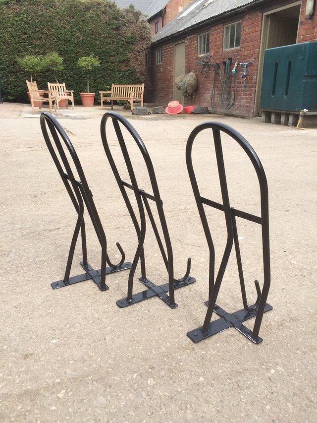 Preview of the first image of Plastic Coated Metal Saddle Rack.