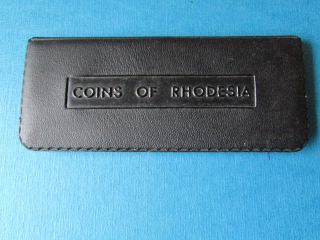 Preview of the first image of 1970s  RHODESIA UNCIRCULATED COIN SET BLACK CASE..