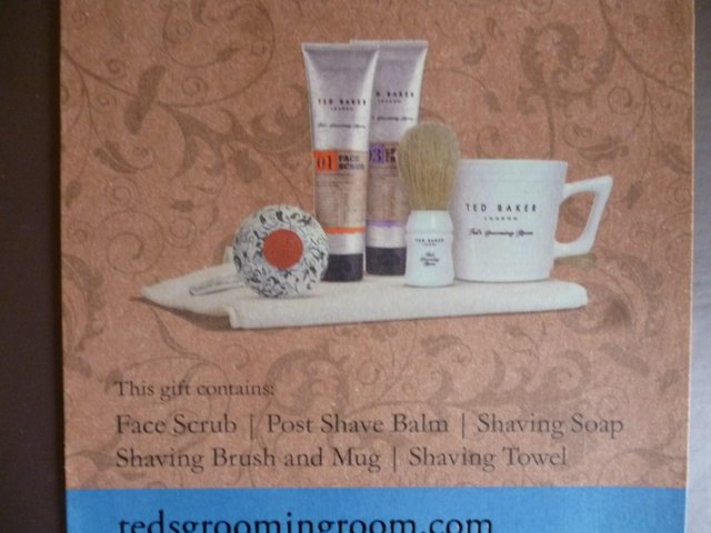Preview of the first image of TED BAKER, Grooming Room LIBERATE Shave Kit, Brand New.