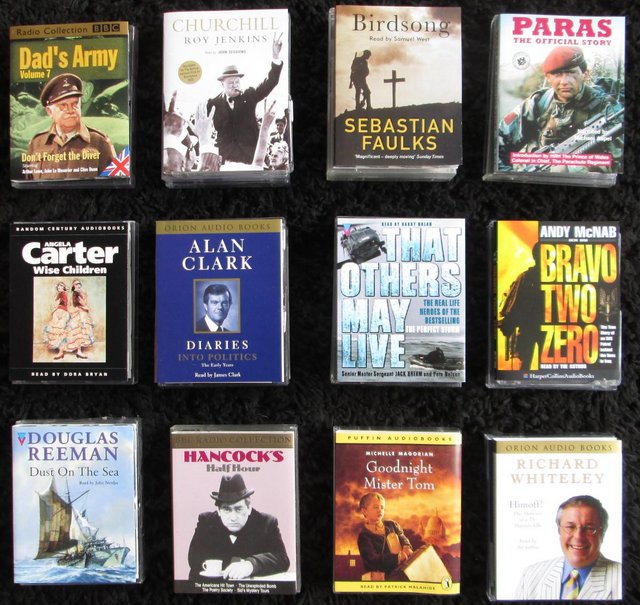 Preview of the first image of A selection of Audiobooks on cassette.