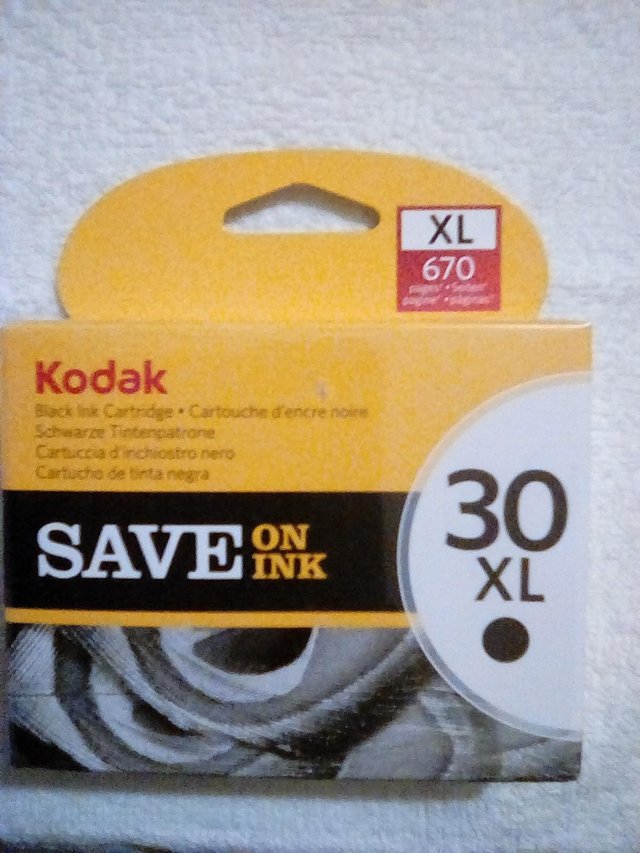 Image 3 of Kodak printer ink cartridge black XL