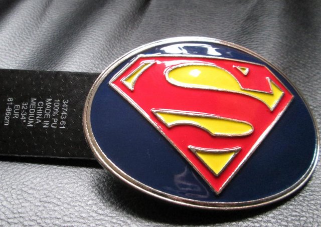 Preview of the first image of Superman Belt (Medium size) Incl P&P.