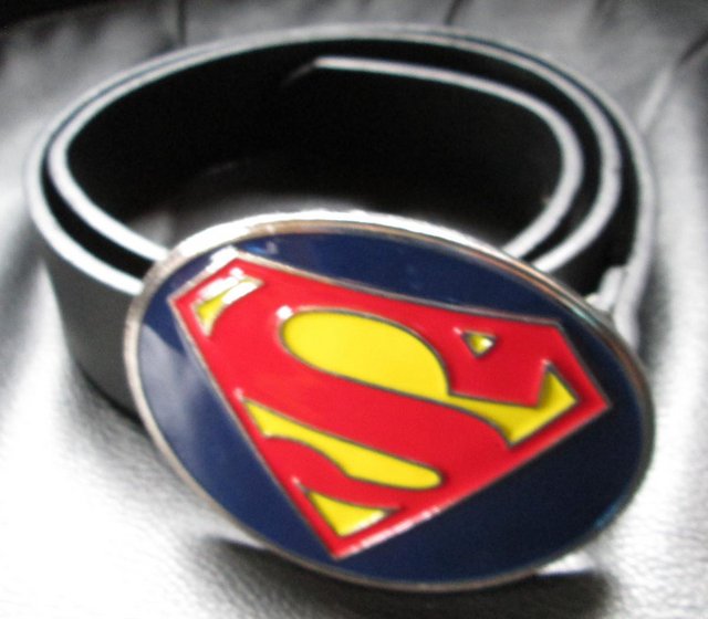 Image 2 of Superman Belt (Medium size) Incl P&P
