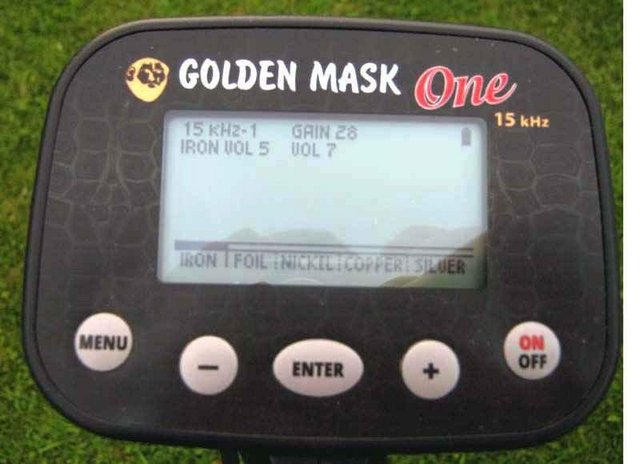 Image 3 of golden mask one 15 khz Metal Detector