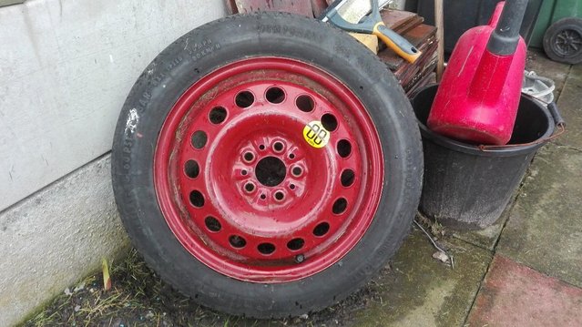 Preview of the first image of SPACE SAVER ,WHEEL AND TYRE..
