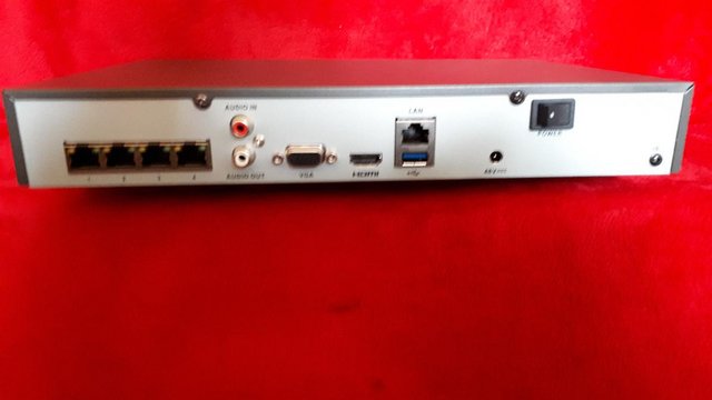 Preview of the first image of Hikvision DS-7604NI-E1/4P 4 Channel NVR HDMI VGA PoE With 2t.