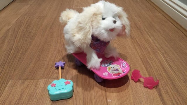 Image 2 of FurReal Friends Trixie the Skateboarding Pup