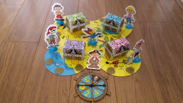 Preview of the first image of Pesky Pirates Board Game(reduced to £6).