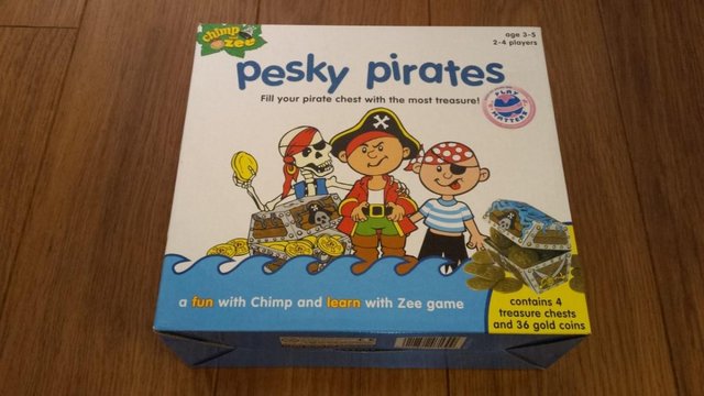 Image 2 of Pesky Pirates Board Game(reduced to £6)