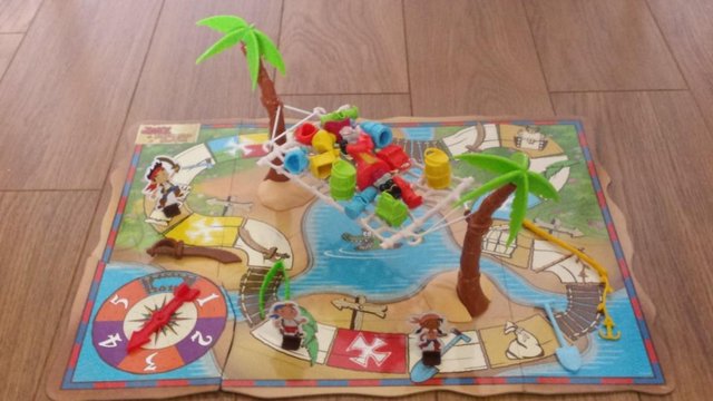 Image 2 of Who Shook Hook Pirate Board Game