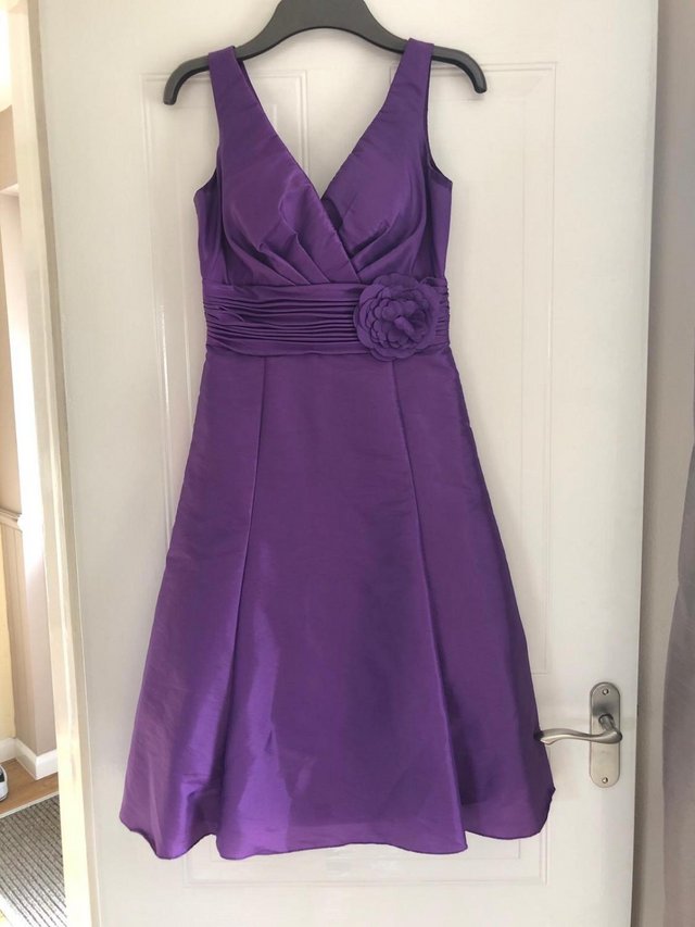 Preview of the first image of Purple dress suitable for bridesmaid or Prom.