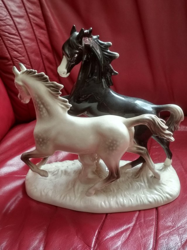 Preview of the first image of Vintage Goebel Horses in Good Condition.
