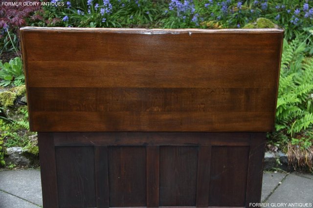 Image 6 of A TITCHMARSH AND GOODWIN CARVED OAK BLANKET BOX CHEST COFFER