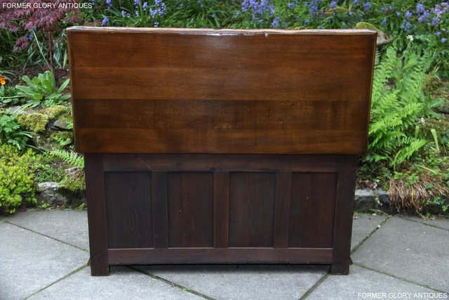 Image 14 of A TITCHMARSH AND GOODWIN CARVED OAK BLANKET BOX CHEST COFFER