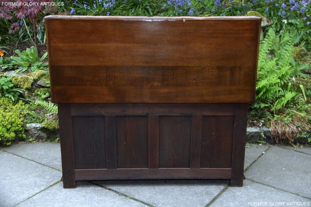 Image 59 of A TITCHMARSH AND GOODWIN CARVED OAK BLANKET BOX CHEST COFFER