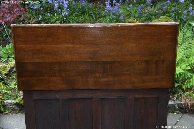 Image 64 of A TITCHMARSH AND GOODWIN CARVED OAK BLANKET BOX CHEST COFFER