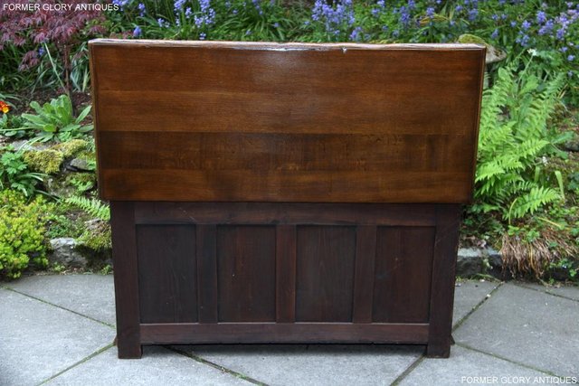 Image 70 of A TITCHMARSH AND GOODWIN CARVED OAK BLANKET BOX CHEST COFFER
