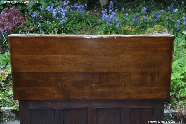 Image 89 of A TITCHMARSH AND GOODWIN CARVED OAK BLANKET BOX CHEST COFFER
