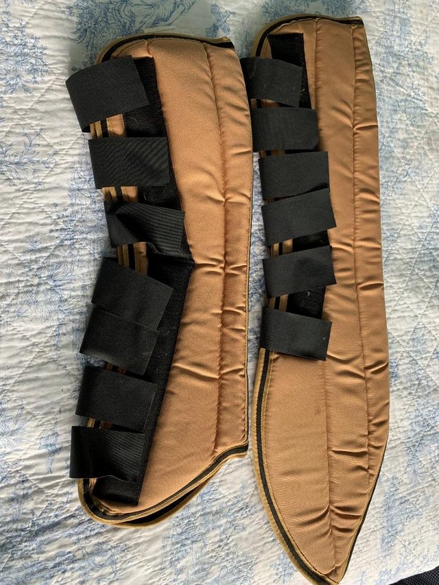 Image 4 of Lovely travel boots includes poll protector and tail guard