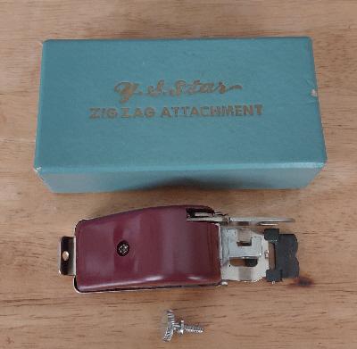 Preview of the first image of Vintage YS Star Sewing Machine Zig Zag Attachment   BX20.