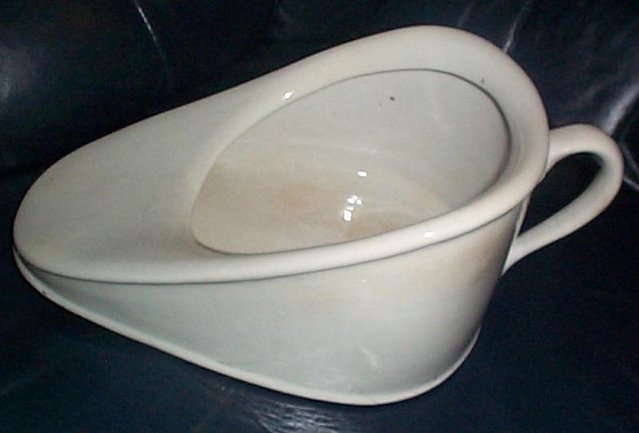 Image 2 of Bedpans - 2 Old Vintage Ceramic.