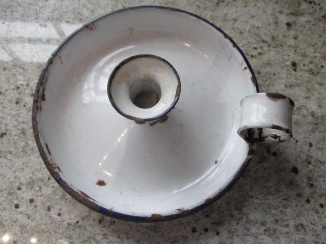 Image 2 of Old metal candle holder