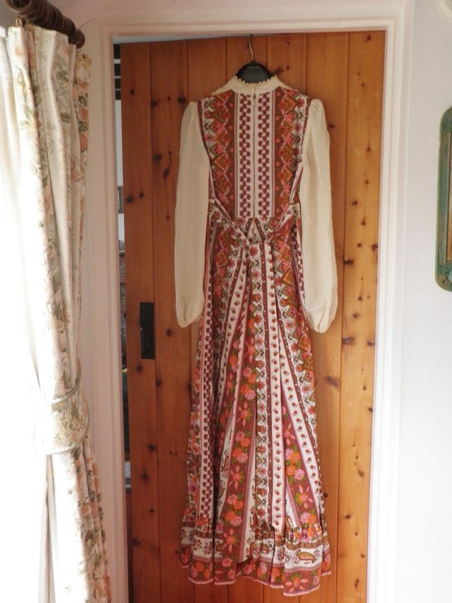 Image 3 of Vintage 1970 Long Dress