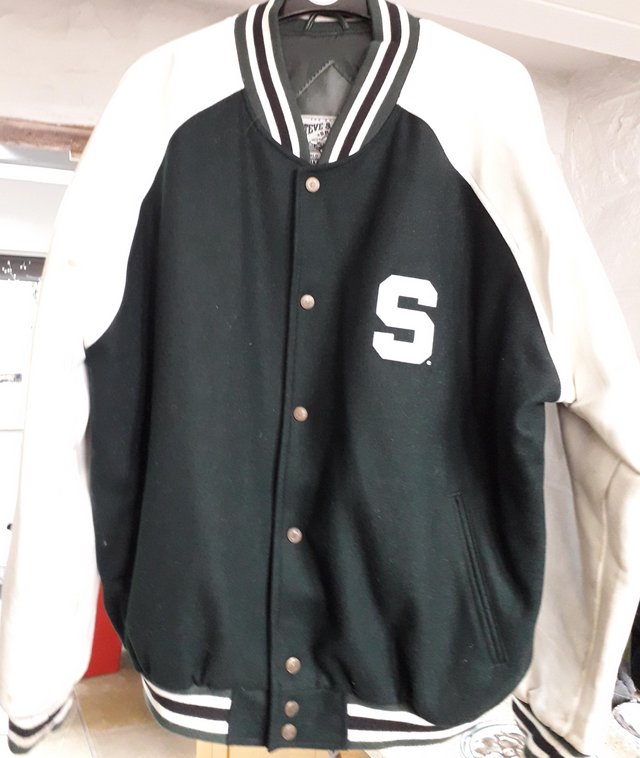 Preview of the first image of Men Sport Style Basketball Jacket.