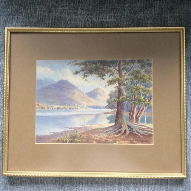 Preview of the first image of Watercolour Bassenthwaite Lake by Albert Rosser.