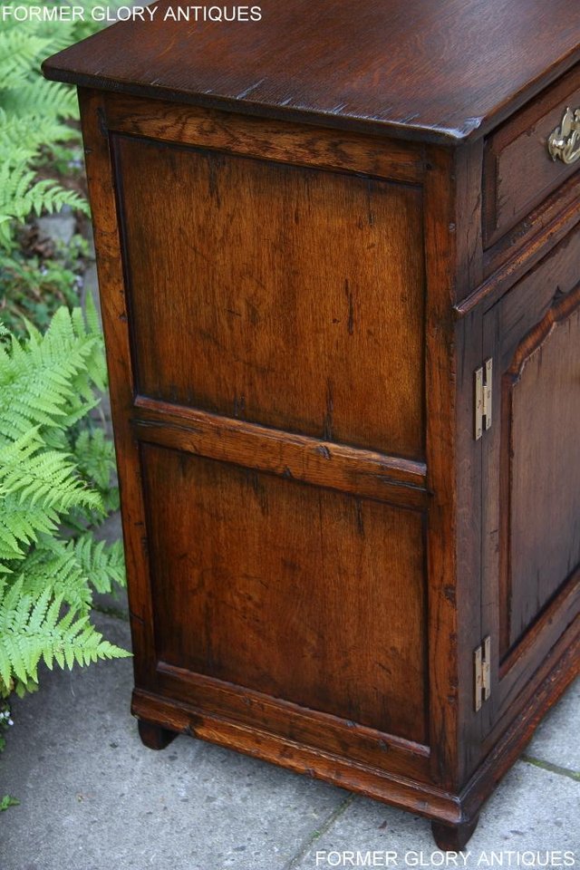 Image 6 of A TITCHMARSH AND GOODWIN OAK SIDEBOARD DRESSER BASE CABINET