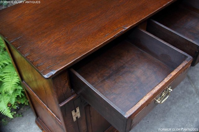 Image 12 of A TITCHMARSH AND GOODWIN OAK SIDEBOARD DRESSER BASE CABINET