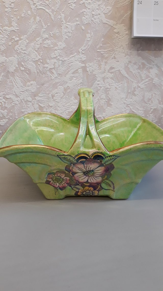 Preview of the first image of Art Deco Fruit Basket.