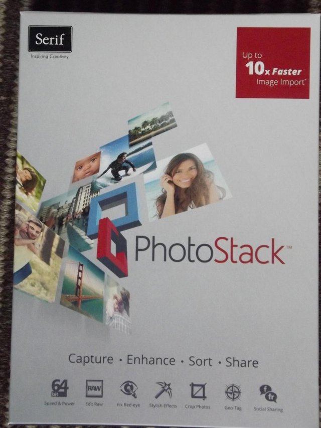 Preview of the first image of PhotoStack software.