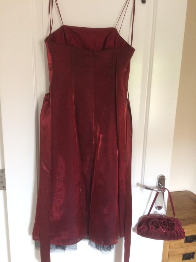 Image 3 of Debenhams Debut dress and matching bag