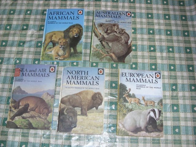 Preview of the first image of Ladybird Books collection of  5 Animals of the World series.