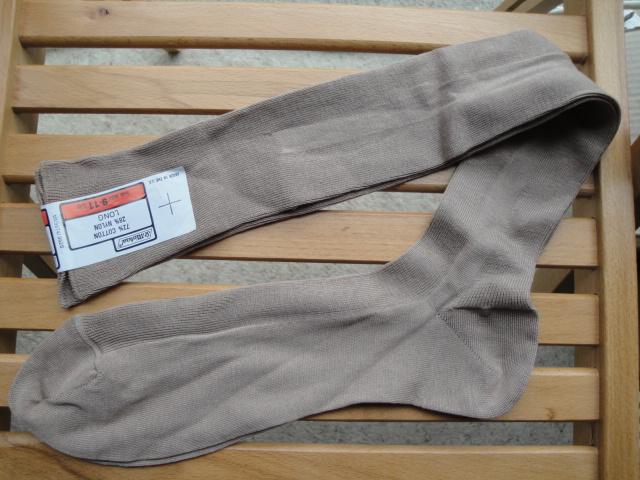 Image 2 of Extra Long Mid Brown M&S Socks New. C355