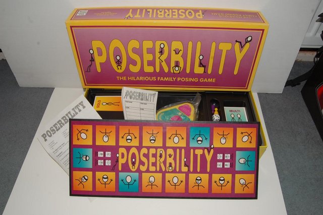 Image 2 of Poserbility boxed board game vintage 1990s