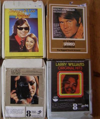 Preview of the first image of Rare 8 Track Tape cassettes (Incl P&P).