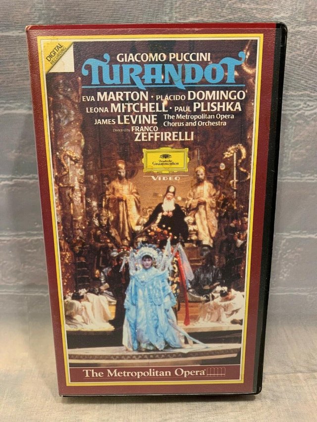Preview of the first image of VHS - Turandot (Incl UK P&P).
