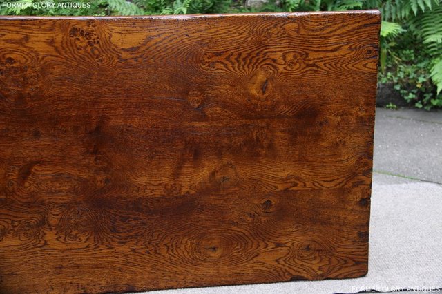 Image 40 of TITCHMARSH AND GOODWIN SOLID OAK TWO DRAWER POT BOARD COFFEE