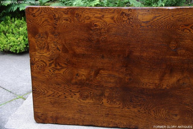 Image 47 of TITCHMARSH AND GOODWIN SOLID OAK TWO DRAWER POT BOARD COFFEE