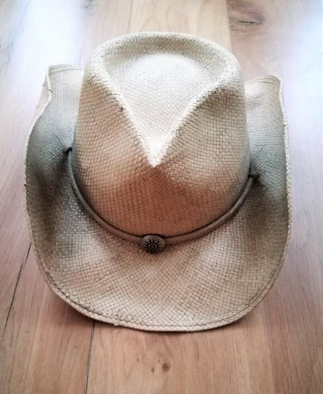 Image 2 of TRUE VINTAGE Scala Cowboy Hat Unisex Fancy Dress S/M