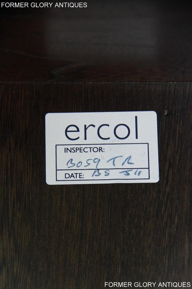 Image 24 of ERCOL TRADITIONAL ELM CORNER DVD TV CABINET STAND TABLE UNIT